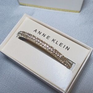 Anne Klein Silver-Tone Crystal Bracelet
